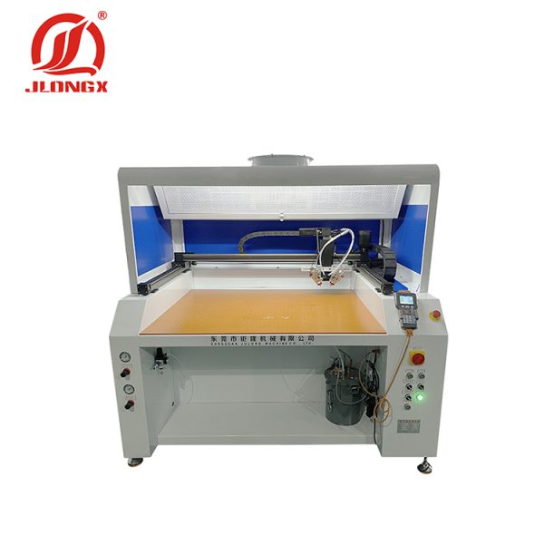 JL-10060B One machine and two guns back and forth automatic glue spraying machine