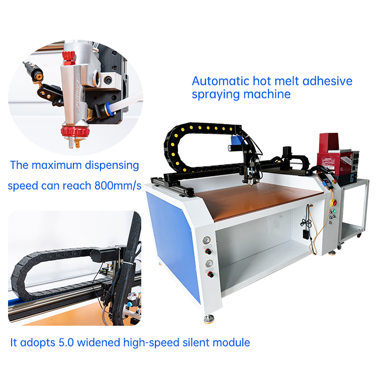 JL-1060 Automatic computerized glue spraying machine - Image 3